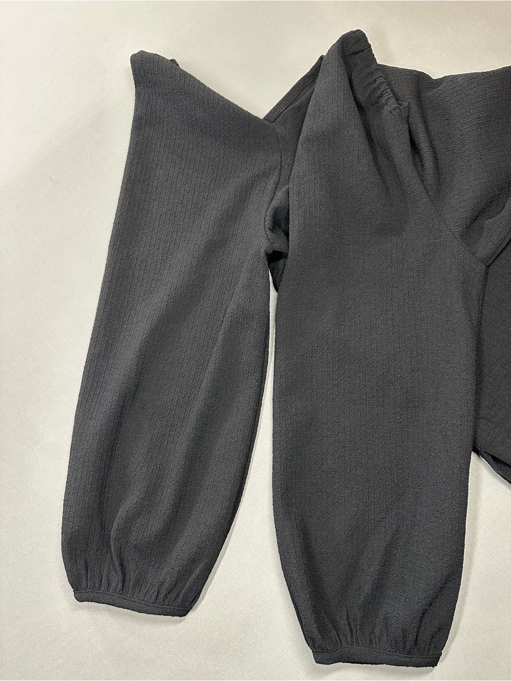 Madewell Crepe Square-Neck Puff-Sleeve Top - Womens XL - Picture 11 of 17